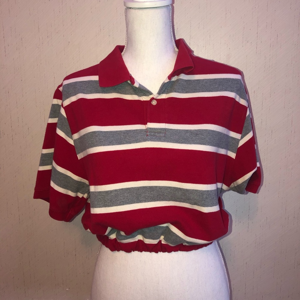 Faded Glory singed crop top